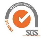 ISO 14001 badge.
